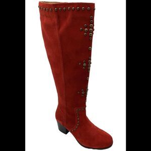 Masseys Women's Fortune Boots Red - Medium